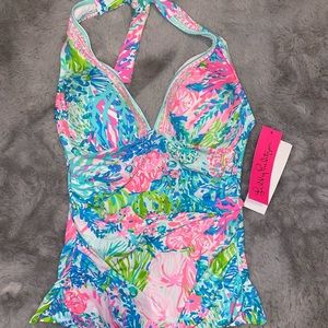 Lilly Pulitzer Bliss Halter Tankini